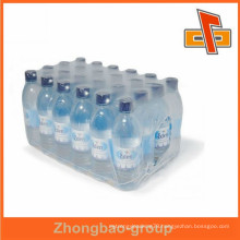 High shrinkage transparent PE packaging film for water bottles with free design